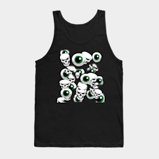 Skull with eyeys Tank Top